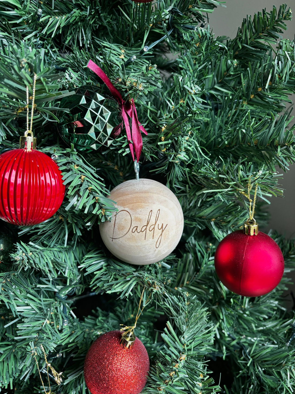 Wooden Baubles