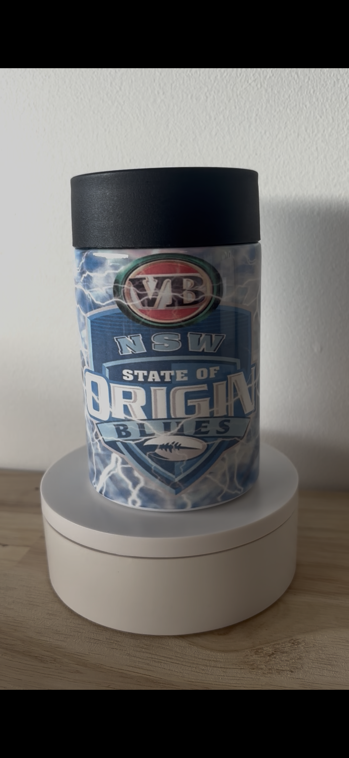 State of Origin Can Coolers - Lightening Strikes