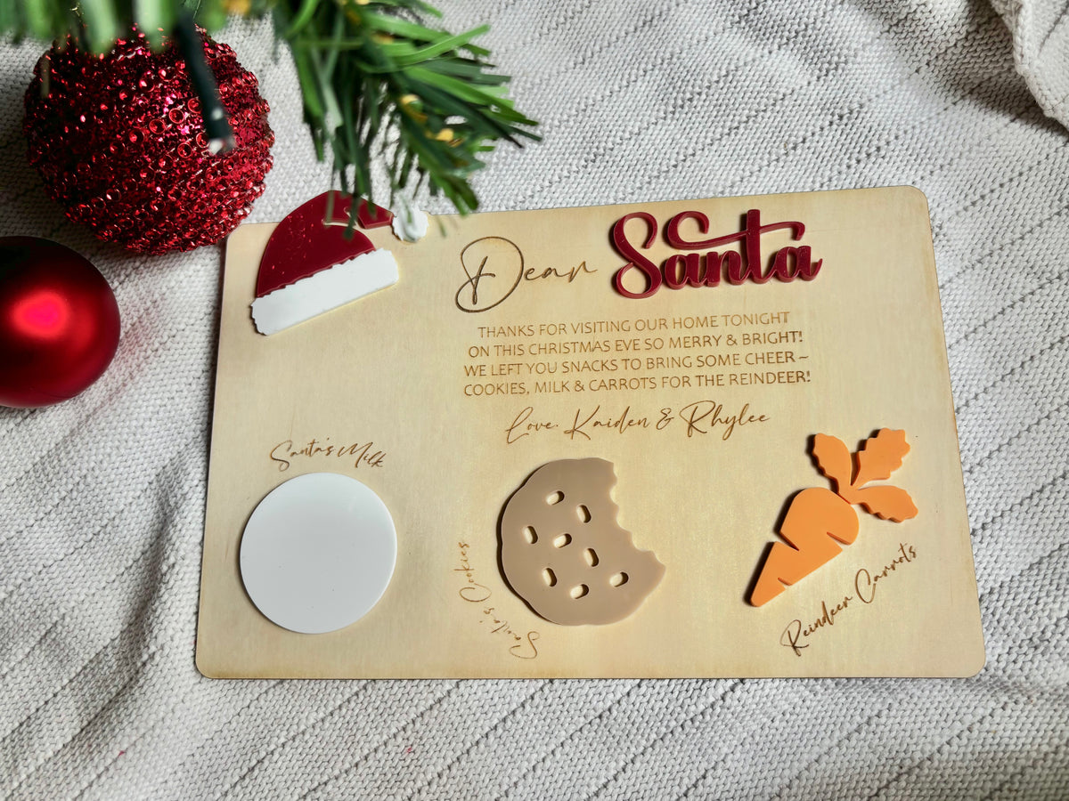 Santa Treat Board - design 1