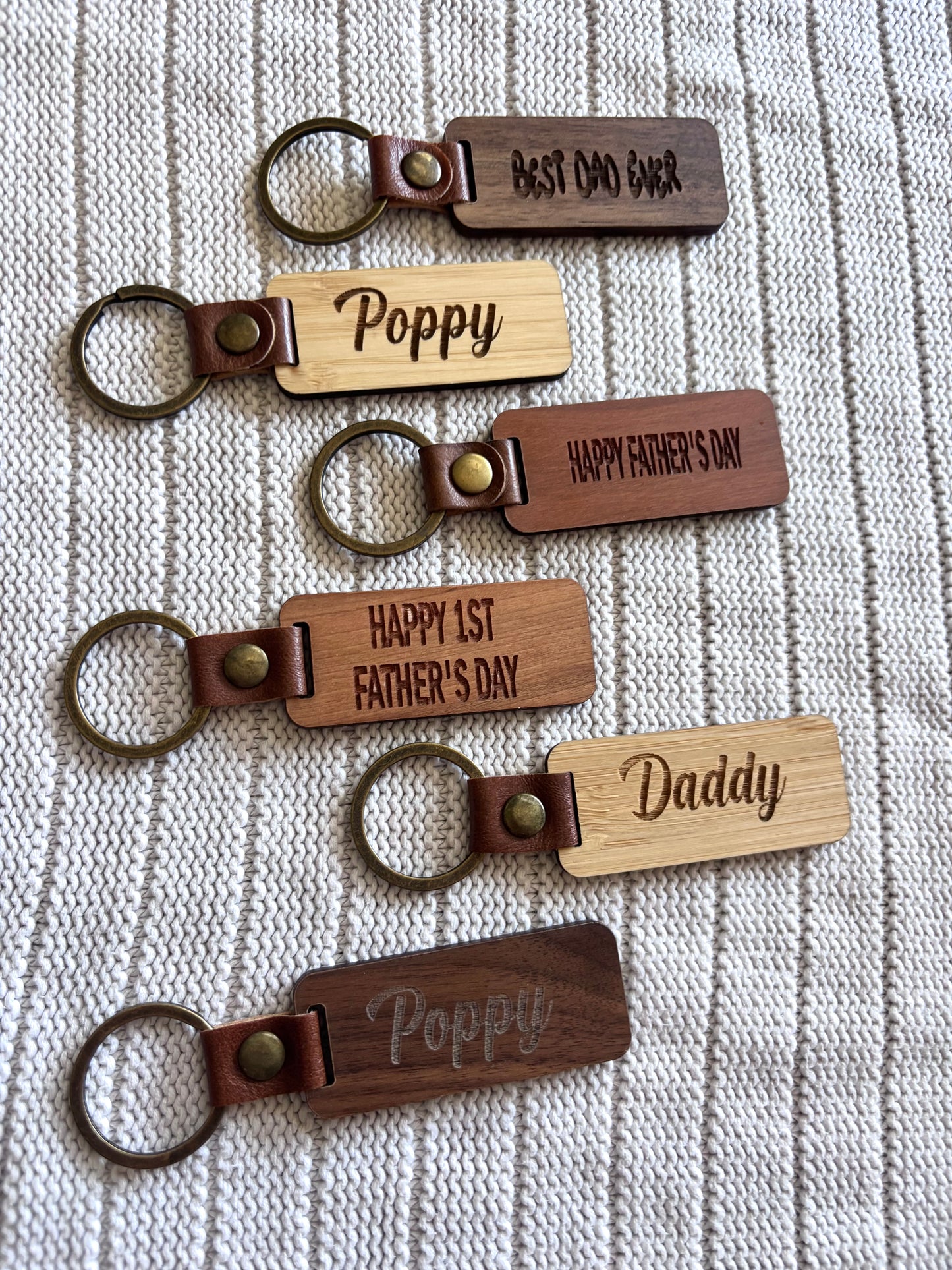 Wooden Keyring