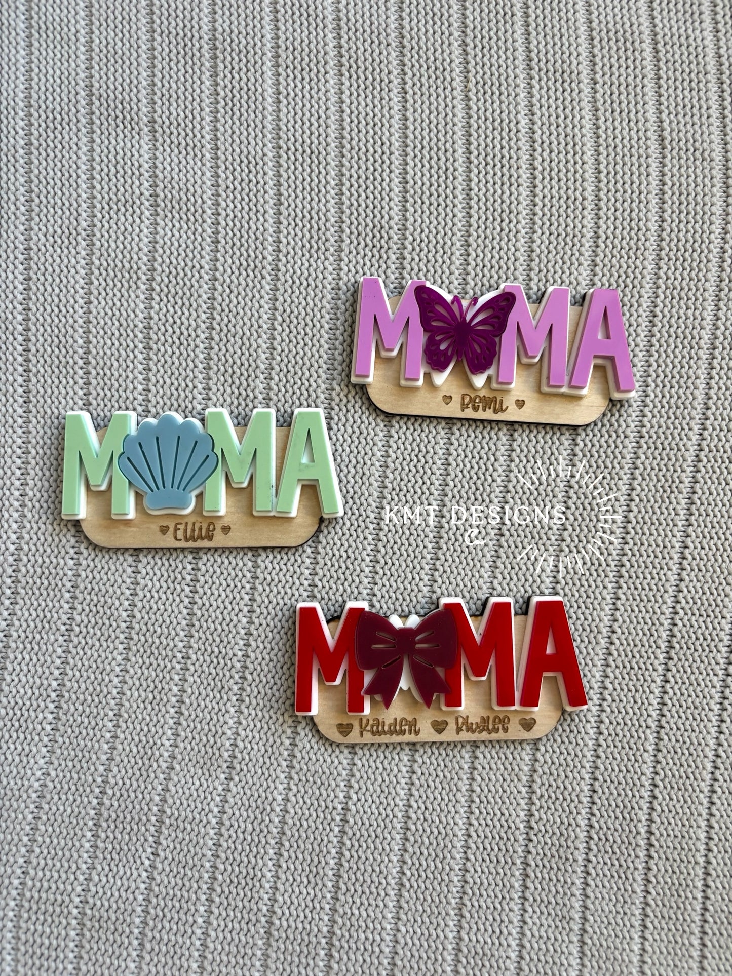 3D Fridge Magnets