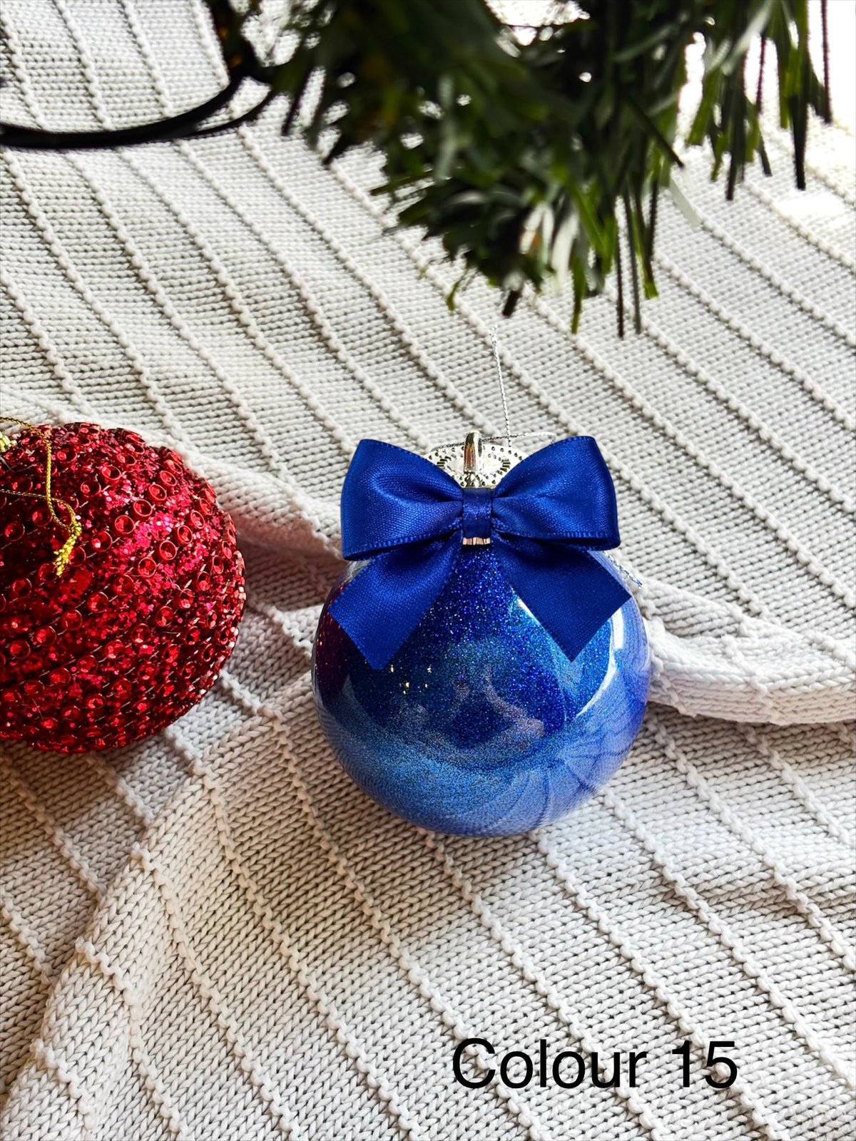 Glitter Baubles