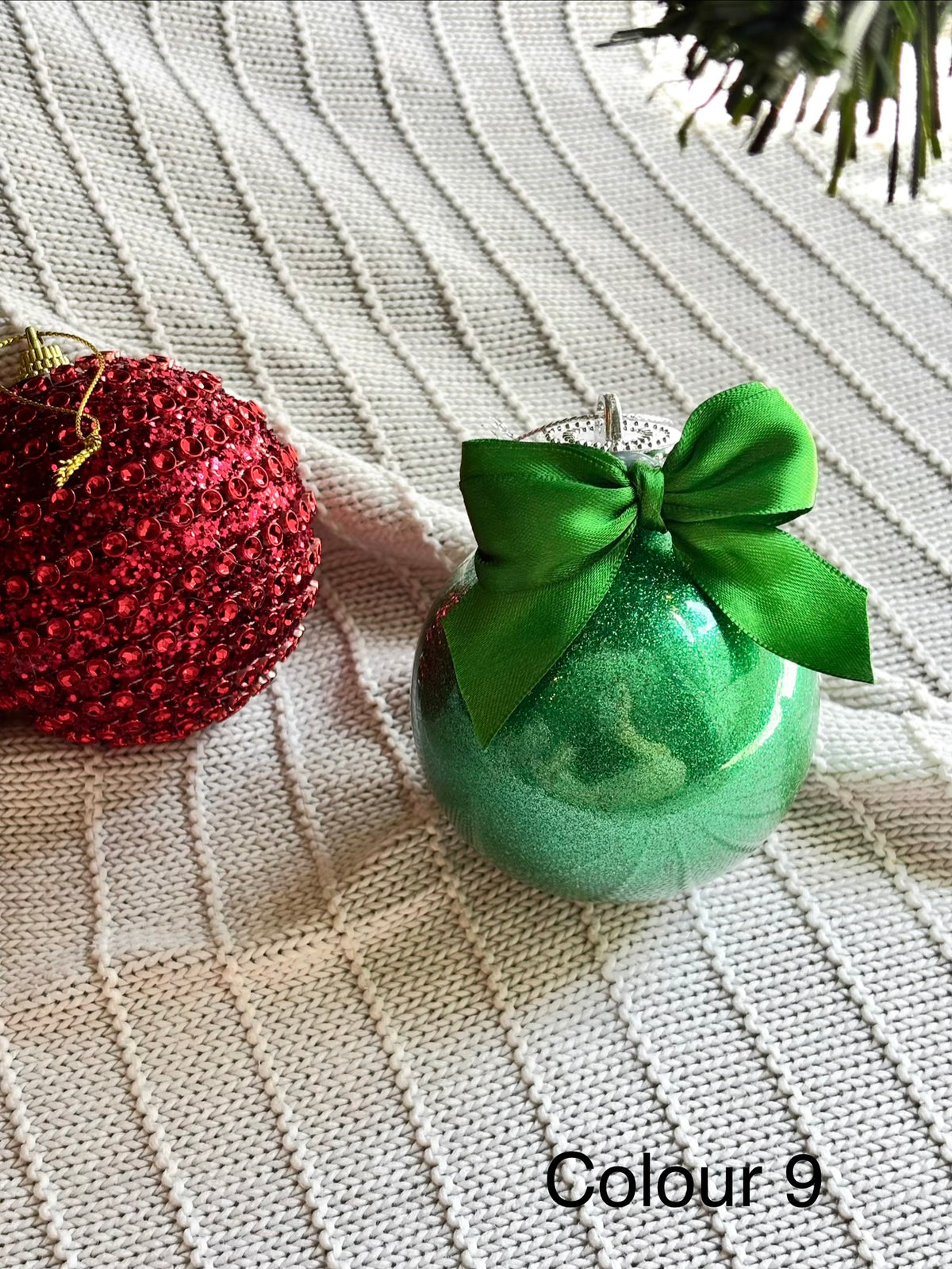 Glitter Baubles