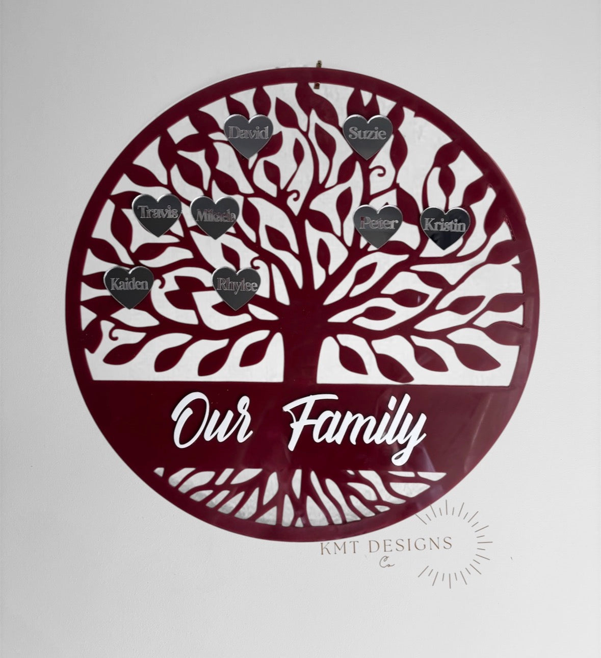 Acrylic Family Tree