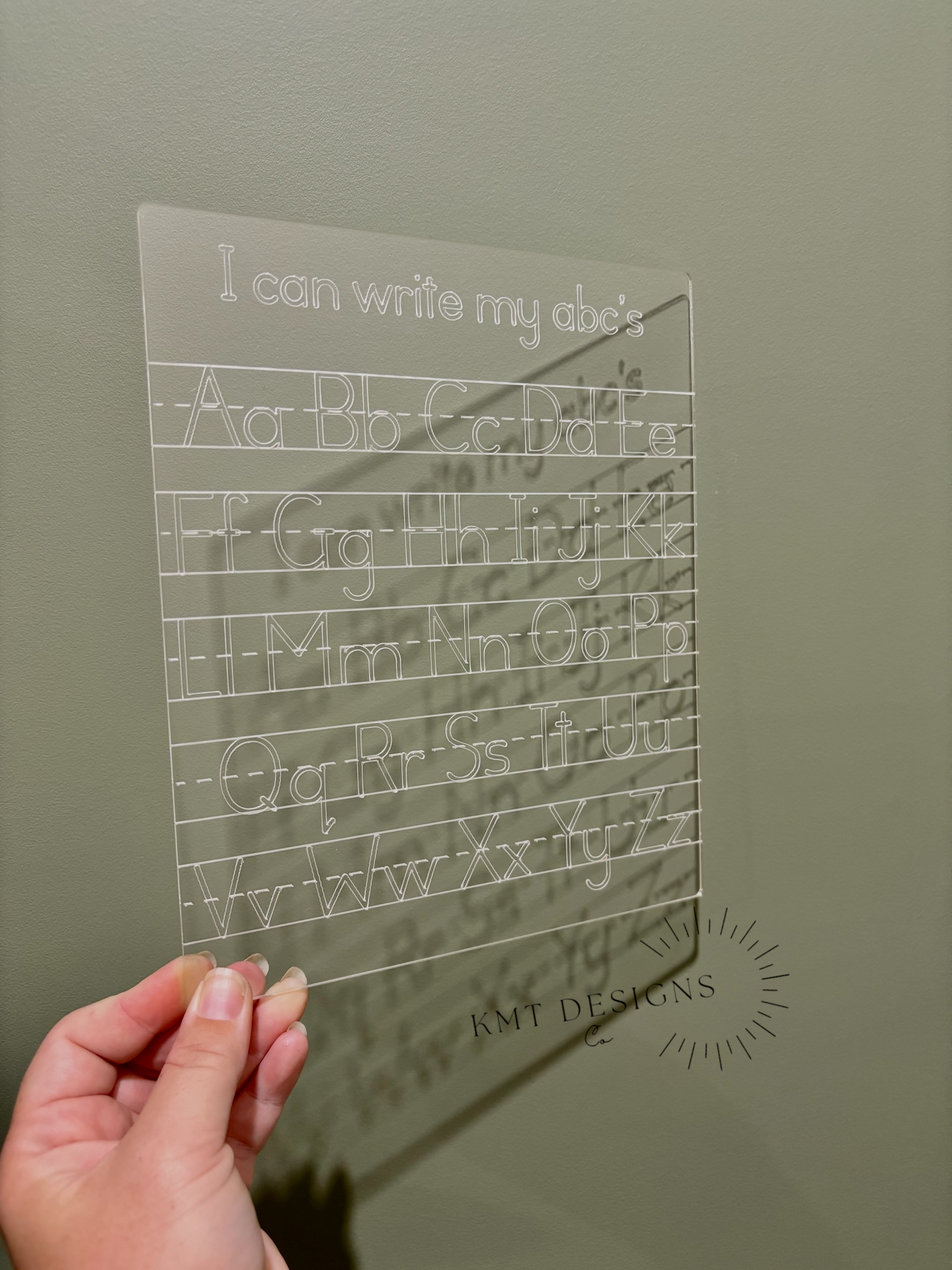 Acrylic Trace & Erase Boards - 4 pack