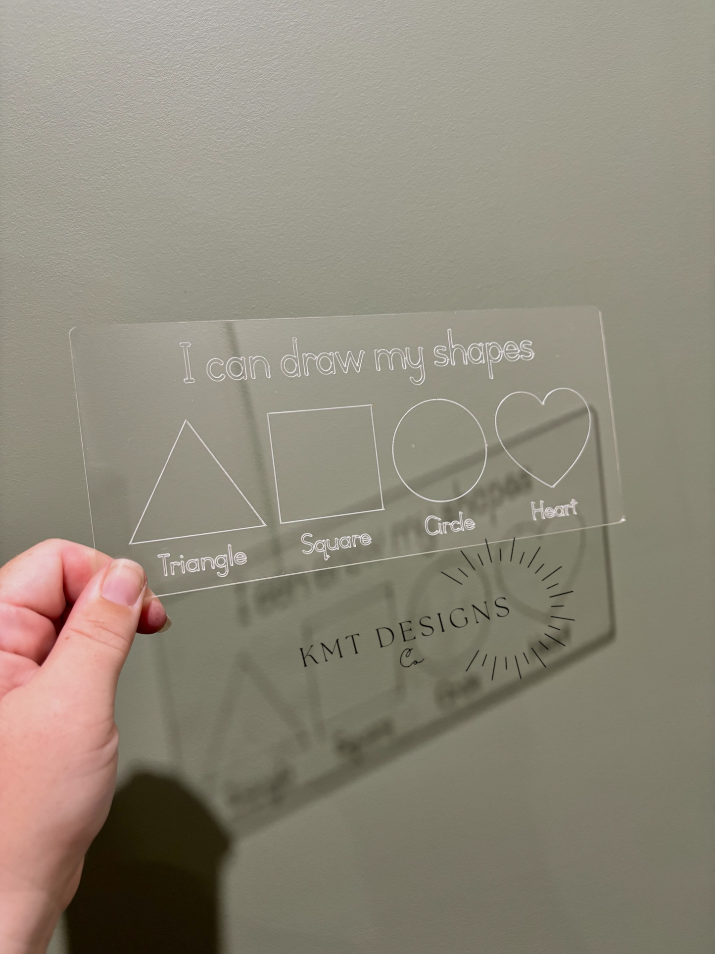 Acrylic Trace & Erase Boards - 4 pack