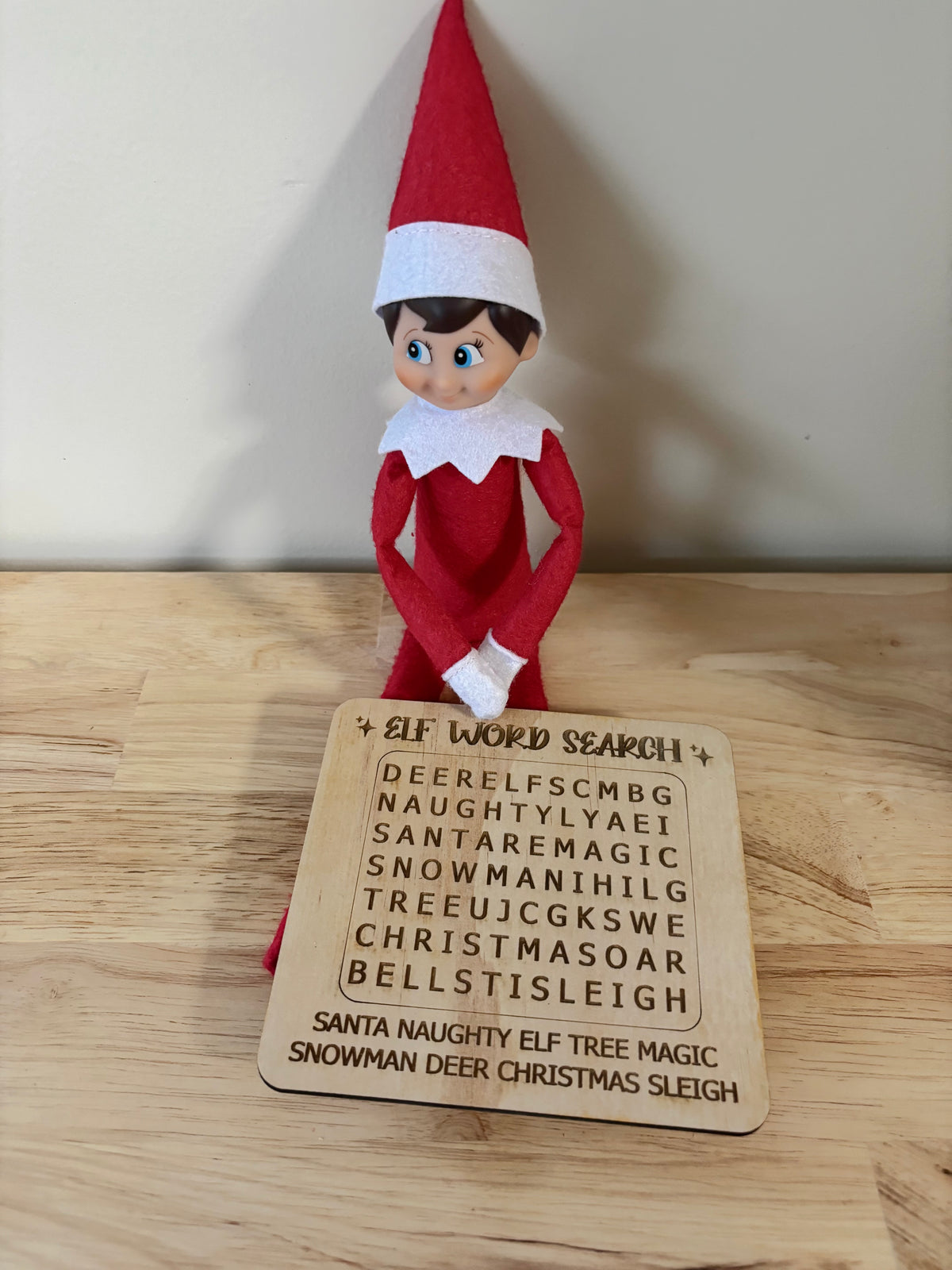 Elf On The Shelf - Wordsearch
