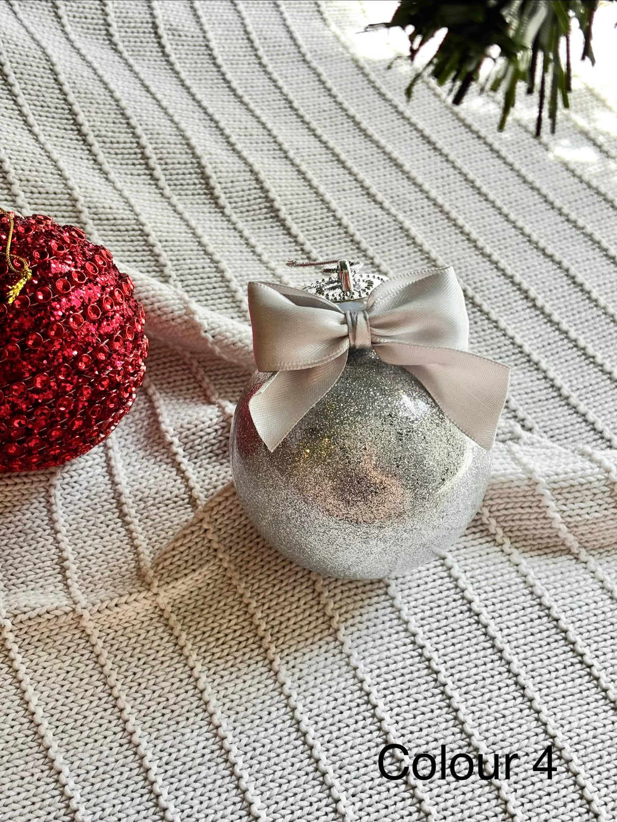 Glitter Baubles