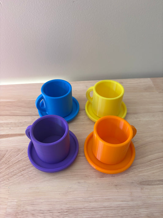 Tea Cups - 4 pack