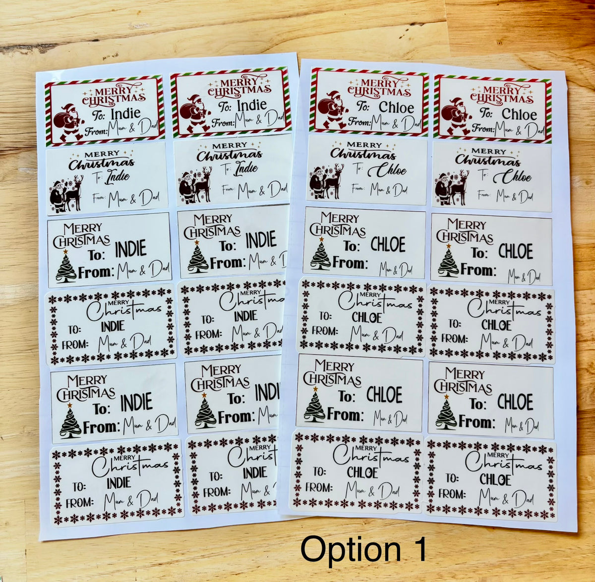 Sticker Labels