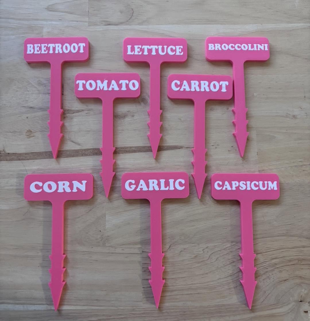 Veggie Garden Plant Stakes