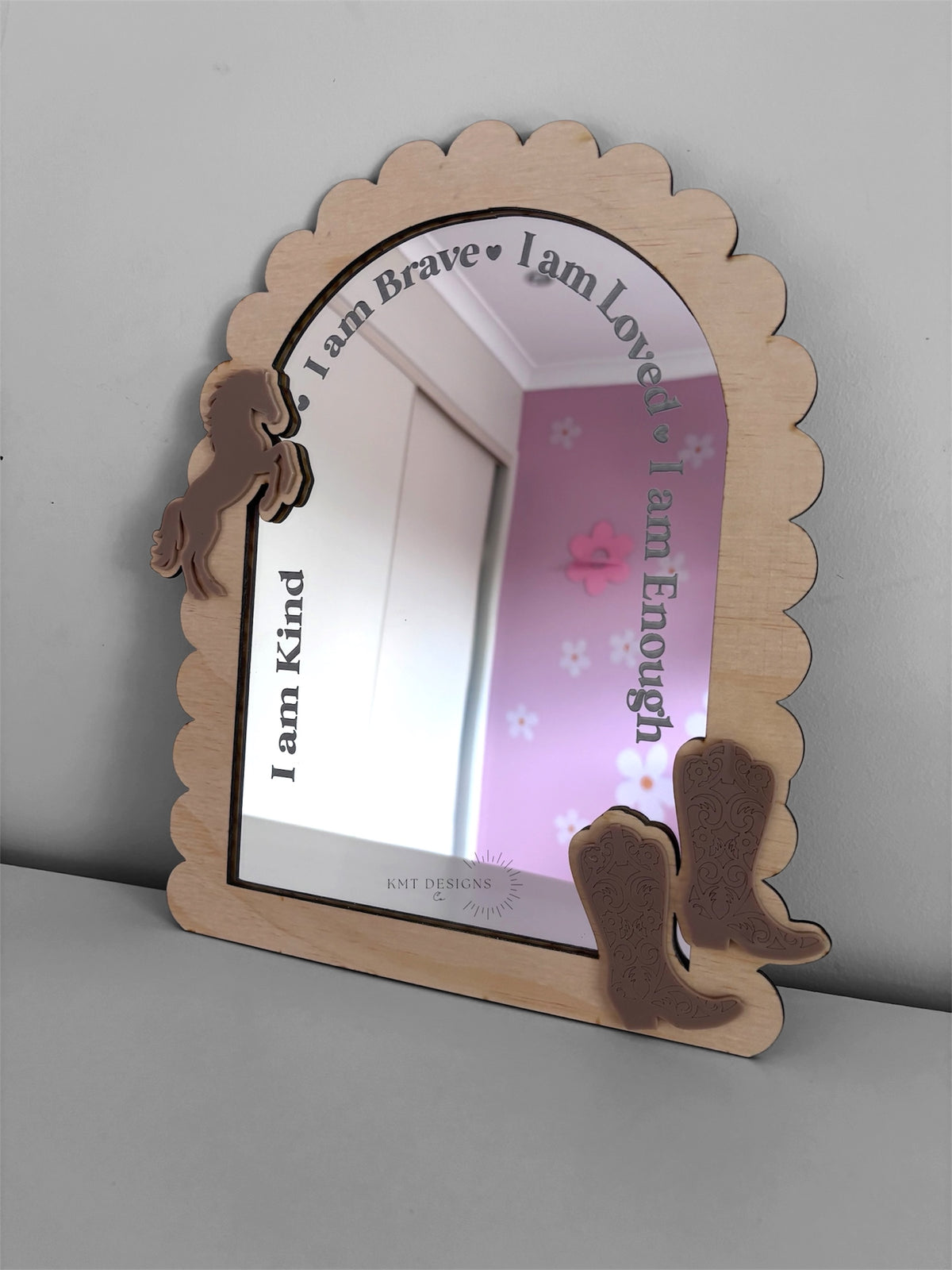 Cowgirl Affirmation Mirror Small