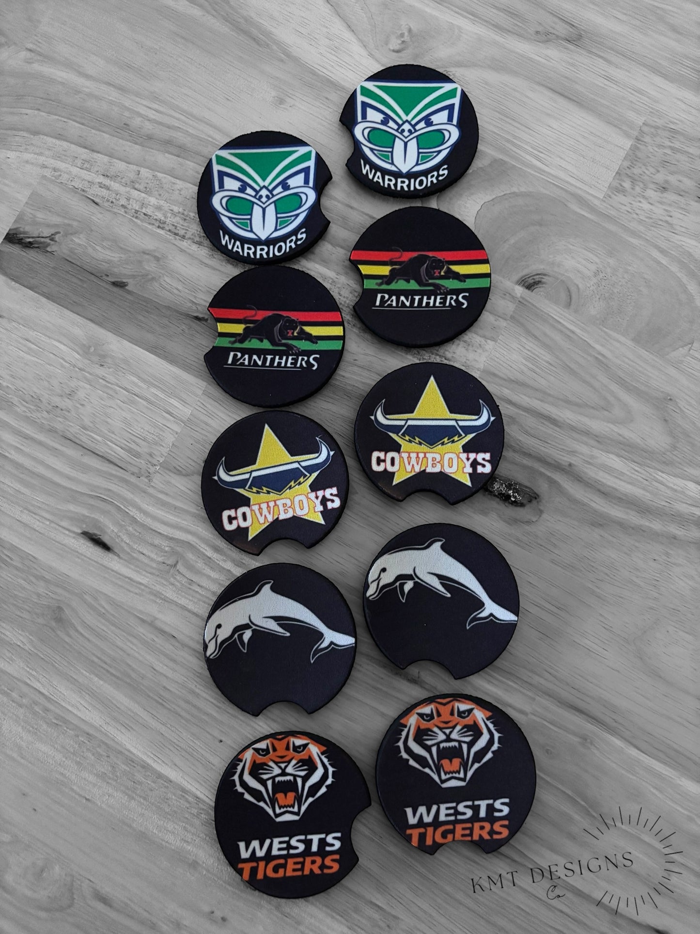 Neoprene Car Coasters - 2 pack
