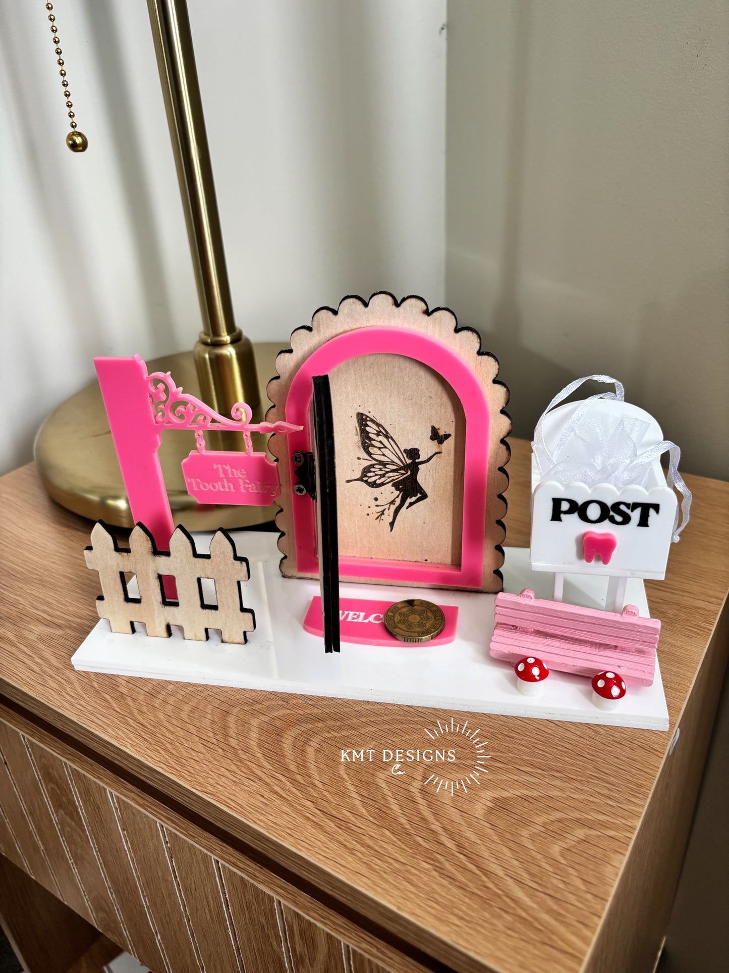 Pink Tooth Fairy Porch