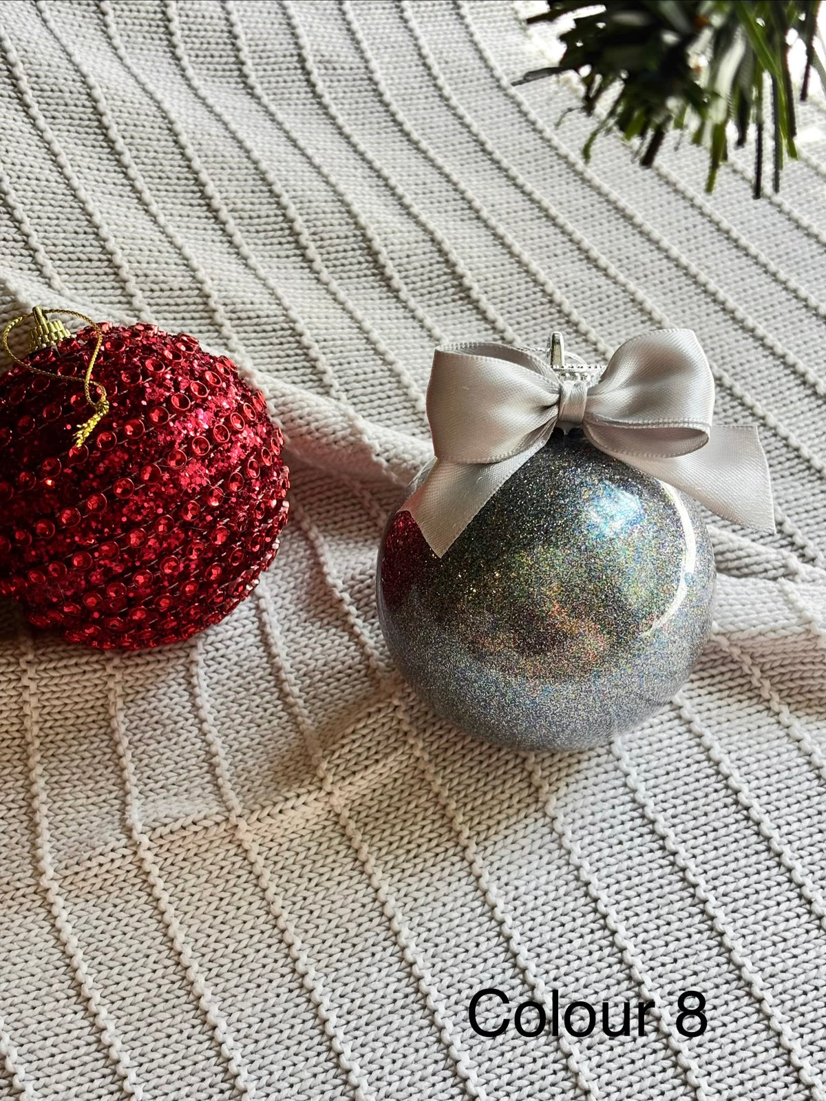 Glitter Baubles