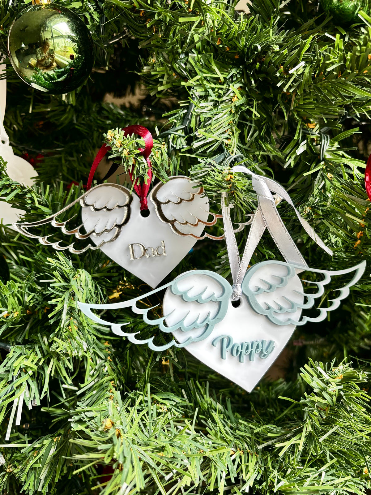 Angel Wings - Tree Ornament