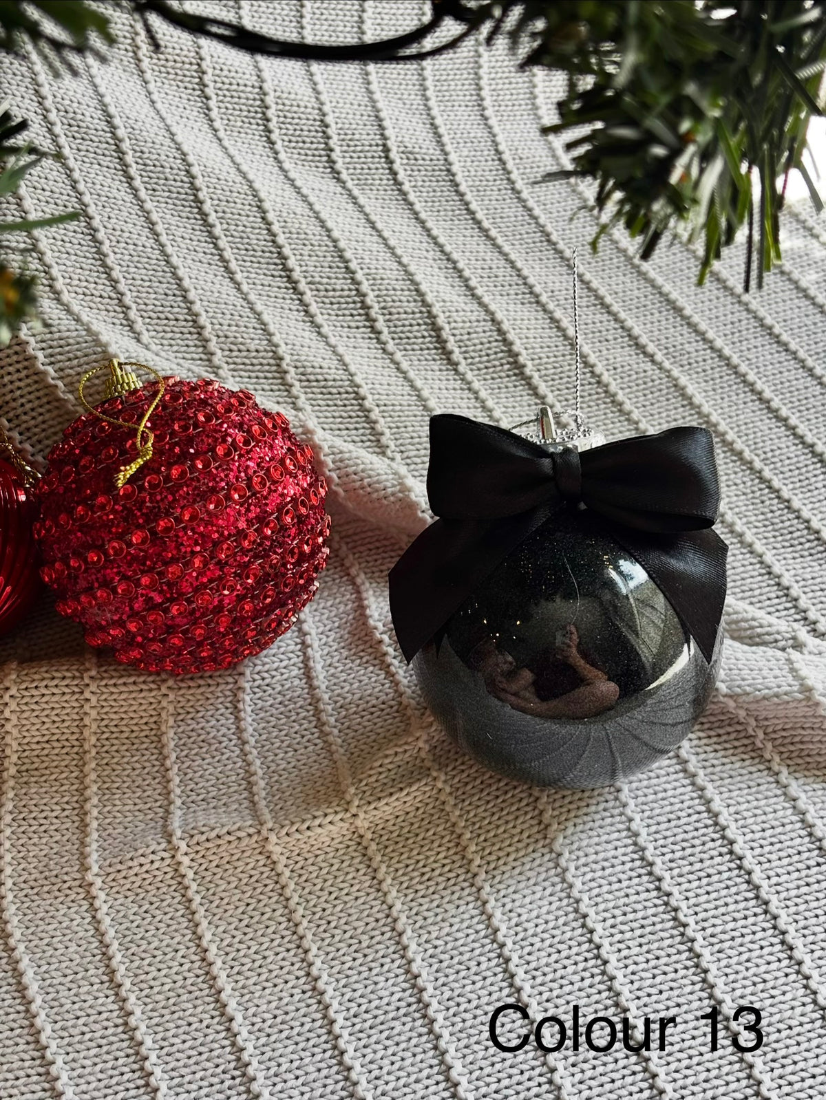 Glitter Baubles