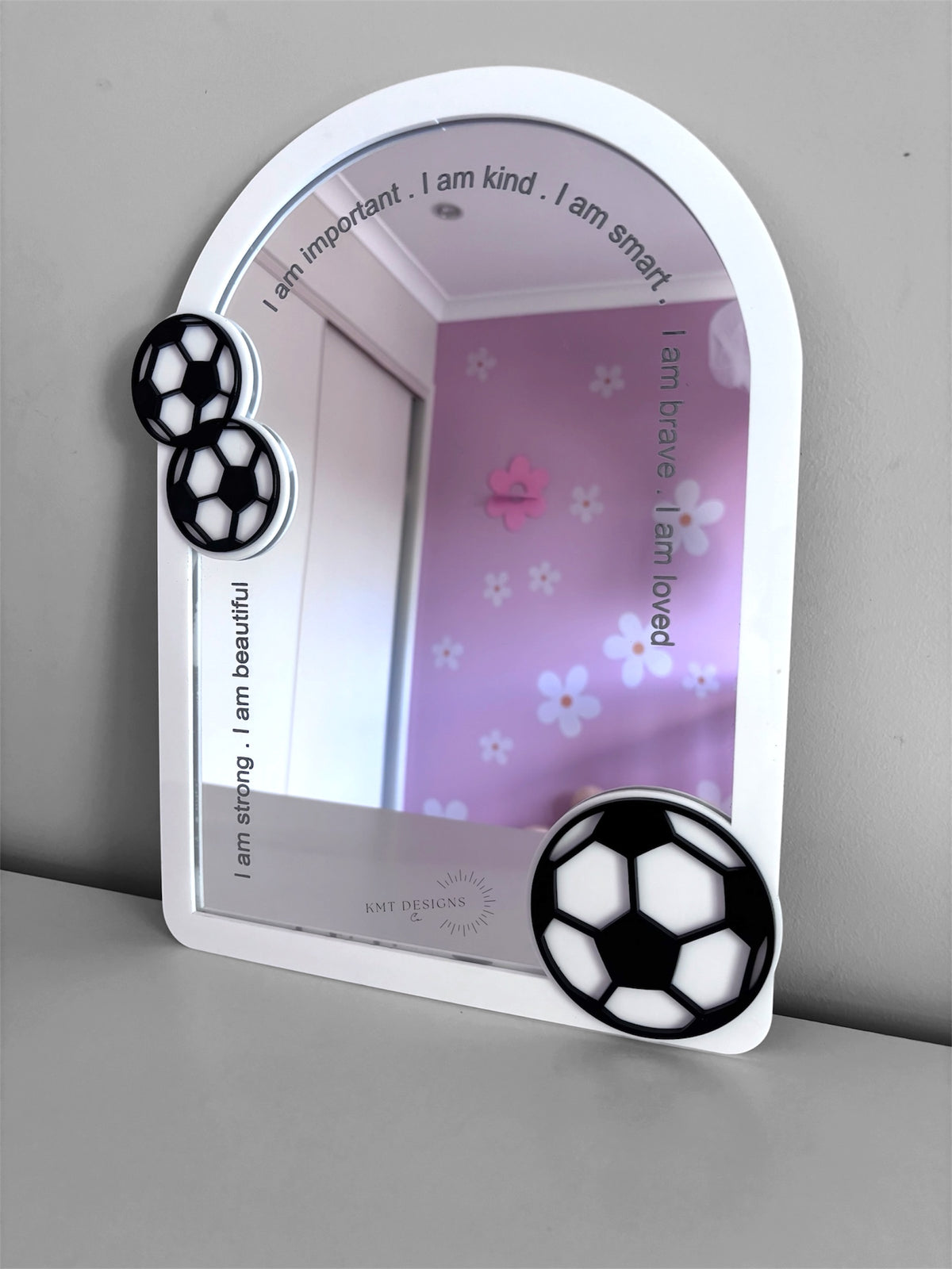 Soccer Affirmation Mirror