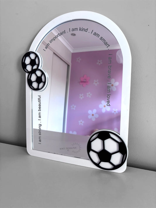 Soccer Affirmation Mirror