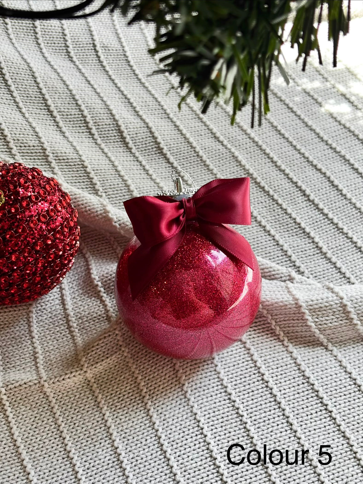 Glitter Baubles
