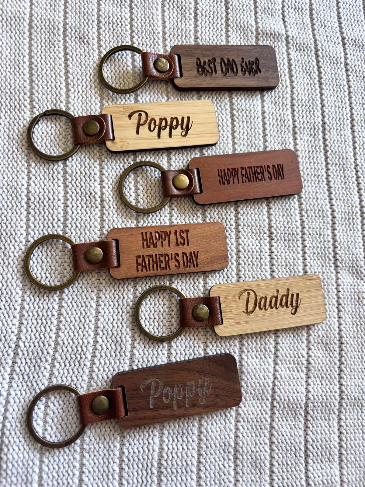 Wooden Keyring