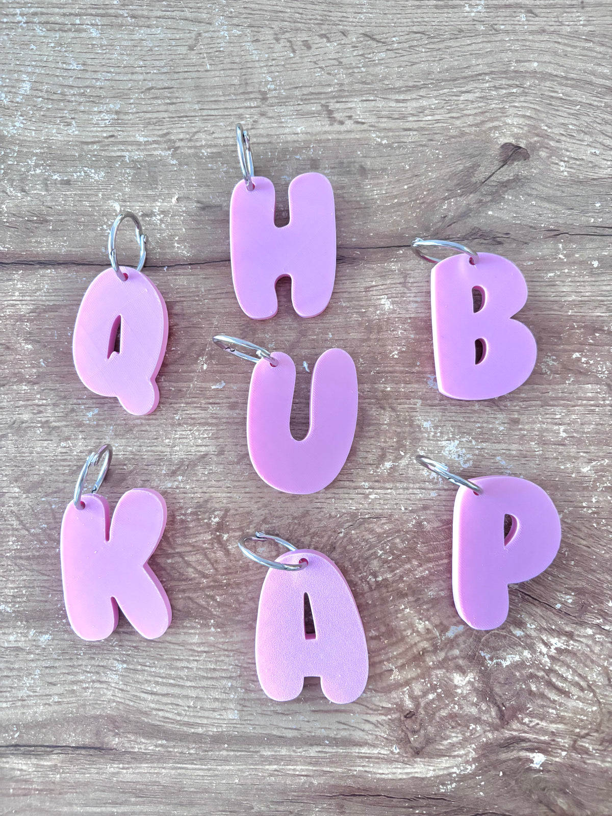 Alphabet Keyring