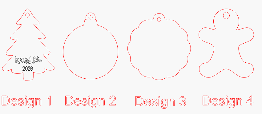 Handwritten Bauble